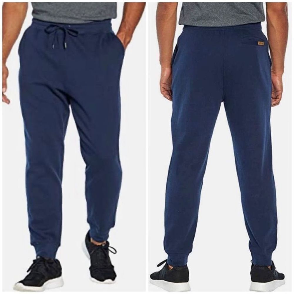 Orvis Navy Mens Jogger Sweatpants sz XL EUC